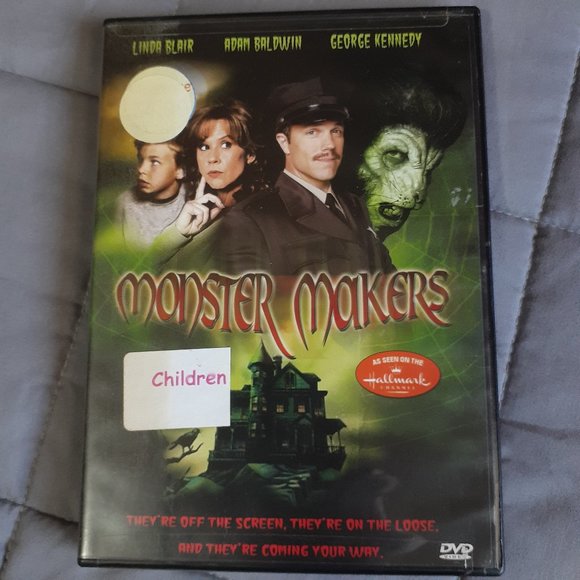 Monster Makers DVD Linda Blair Good Times Video Halloween Hallmark - Picture 1 of 6